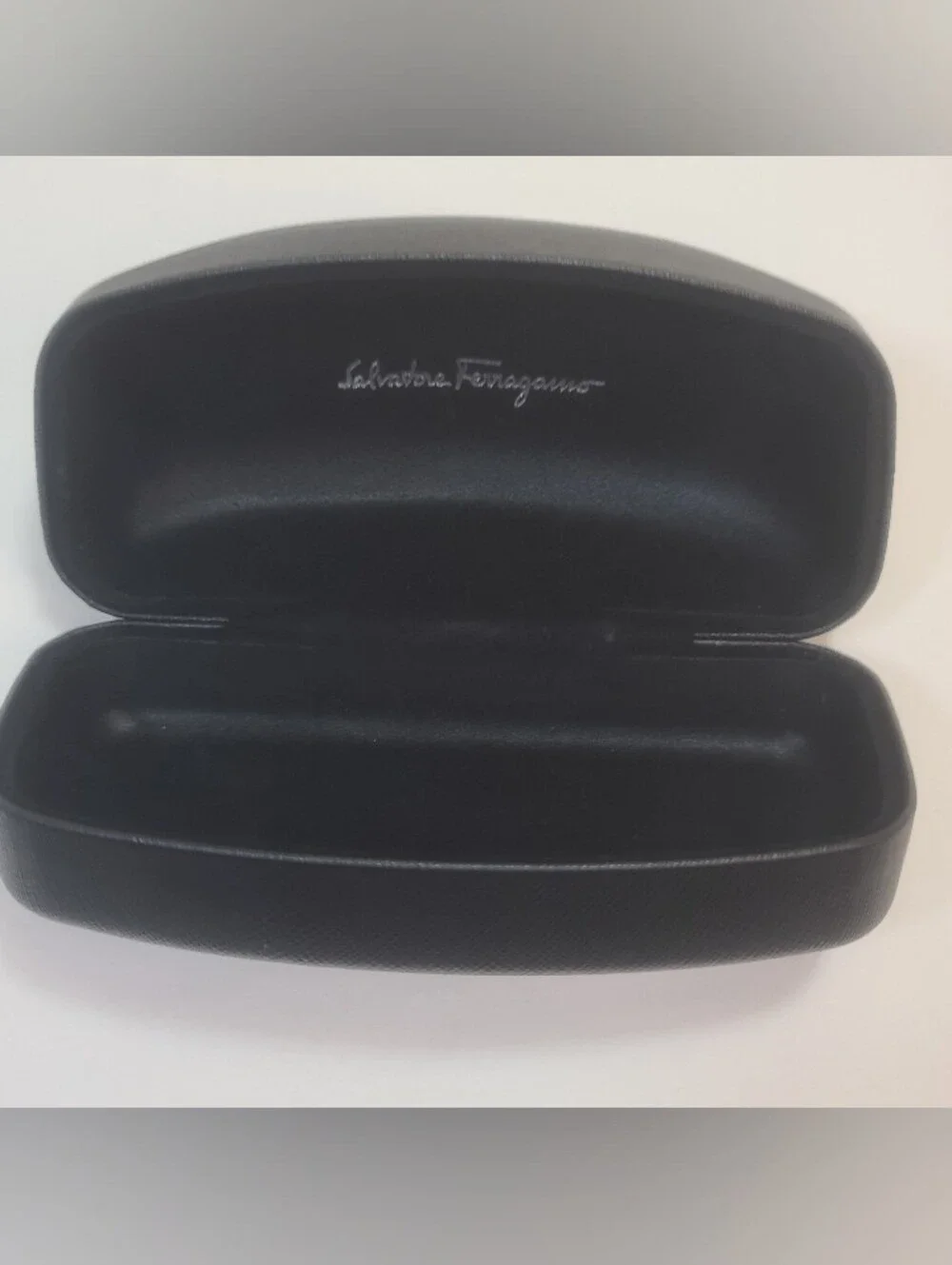 Salvatore Ferragamo Sunglasses Eyeglasses Black Hard Shell Case